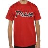 Obey Posse Script Tee Red