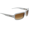 Anon Allie Sunglasses (white / brown gradient)