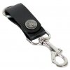 Black Label Snap Keychain