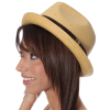 Brixton Castor Straw Fedora Hat