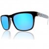 Electric Knoxville Sunglasses Powder Splatter / Grey Blue Chrome