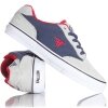 Fallen Slash Skate Shoes Grey Navy