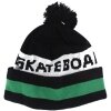 Girl Skateboards Pom Beanie Green Black