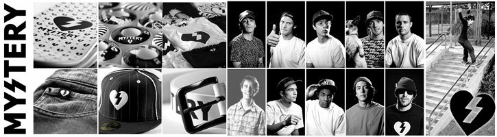 Mystery skateboard clothing
