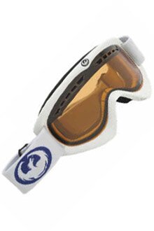 Dragon DX goggles powder (amber lens)