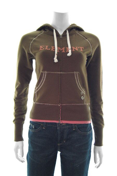 Element Sway Zip Hoody (brown)