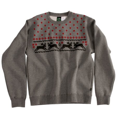 Volcom Rain Deer Slim Crew