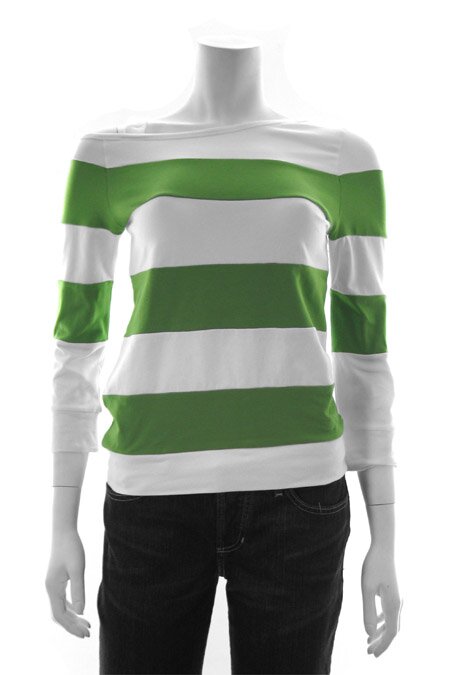 Gentle Fawn Smith Shirt (white/green)