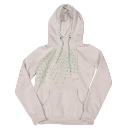 Volcom Women's Hailstones Hydrophobic Hoodie (white)