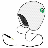 Volcom 33 RPM Headphone Beanie (white)