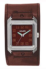 The Nixon Agent Leather (dark red)