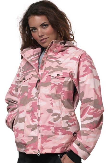 Roxy Girls On Film Jacket (pink/camo)