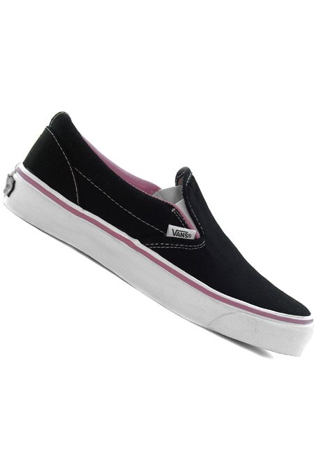 Vans Women's Classic SLIP-ON (black/betty)
