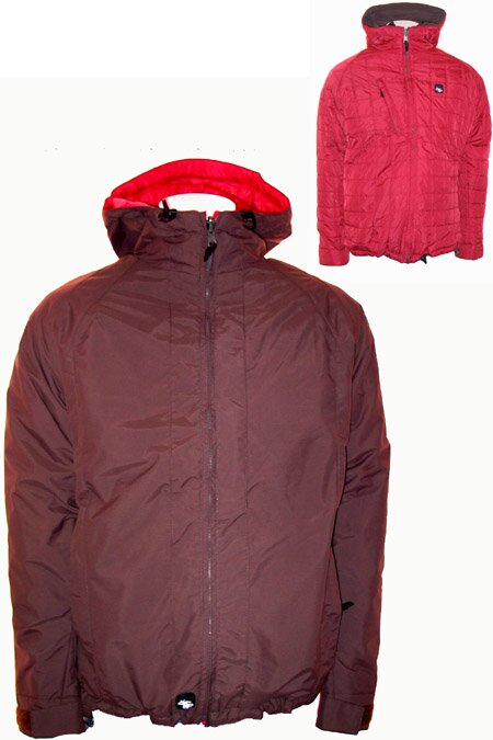 Volcom Hanz And Franz Jacket (brown/red)