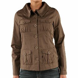Volcom Women's Lock n' Load Jacket (drab olive)
