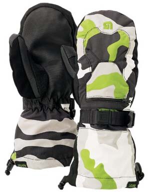 Burton Youth Vent Mitt (lime camo)