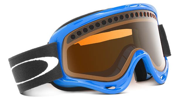 Oakley XS O Frame Kids Goggle (blue/persimmon)