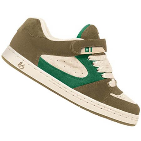 Es Accel Plus Shoes (tan/green)
