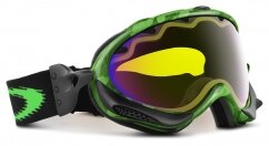 Oakley Wisdom Goggle (green camo/HI ice yellow)