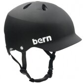 Bern Watts Hard Hat Helmet Matte Black