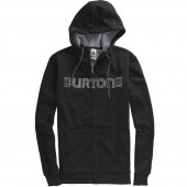 Burton Mens Bonded Hoodie Black Ops