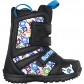 Burton Youth Grom Boots Black / White / Multi 2012