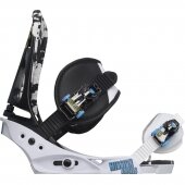 Burton Youth Mission Smalls Bindings Black White 2012