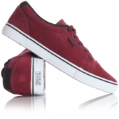 DVS Luster Shoes Burgundy Suede