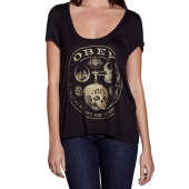 Obey Hand Of Doom Tee Black