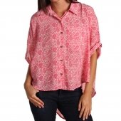 Volcom Green Room Top Rural Red