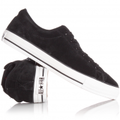 Converse CTS OX Shoes Black Suede