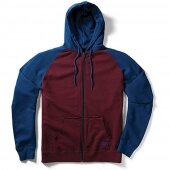 Fallen Harlem Hoody Midnight Maroon