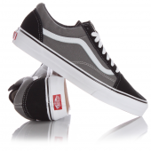 Vans Old Skool Shoes Black Pewter