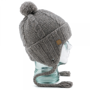 Coal Andes Flap Beanie