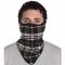 Airhole Plaid Standard Mask 2011 - COLOR: GREY / BLACK