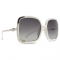 Von Zipper Alotta Womens Sunglasses - FRAM: WHITE GLOSS, LENS: GRADIENT
